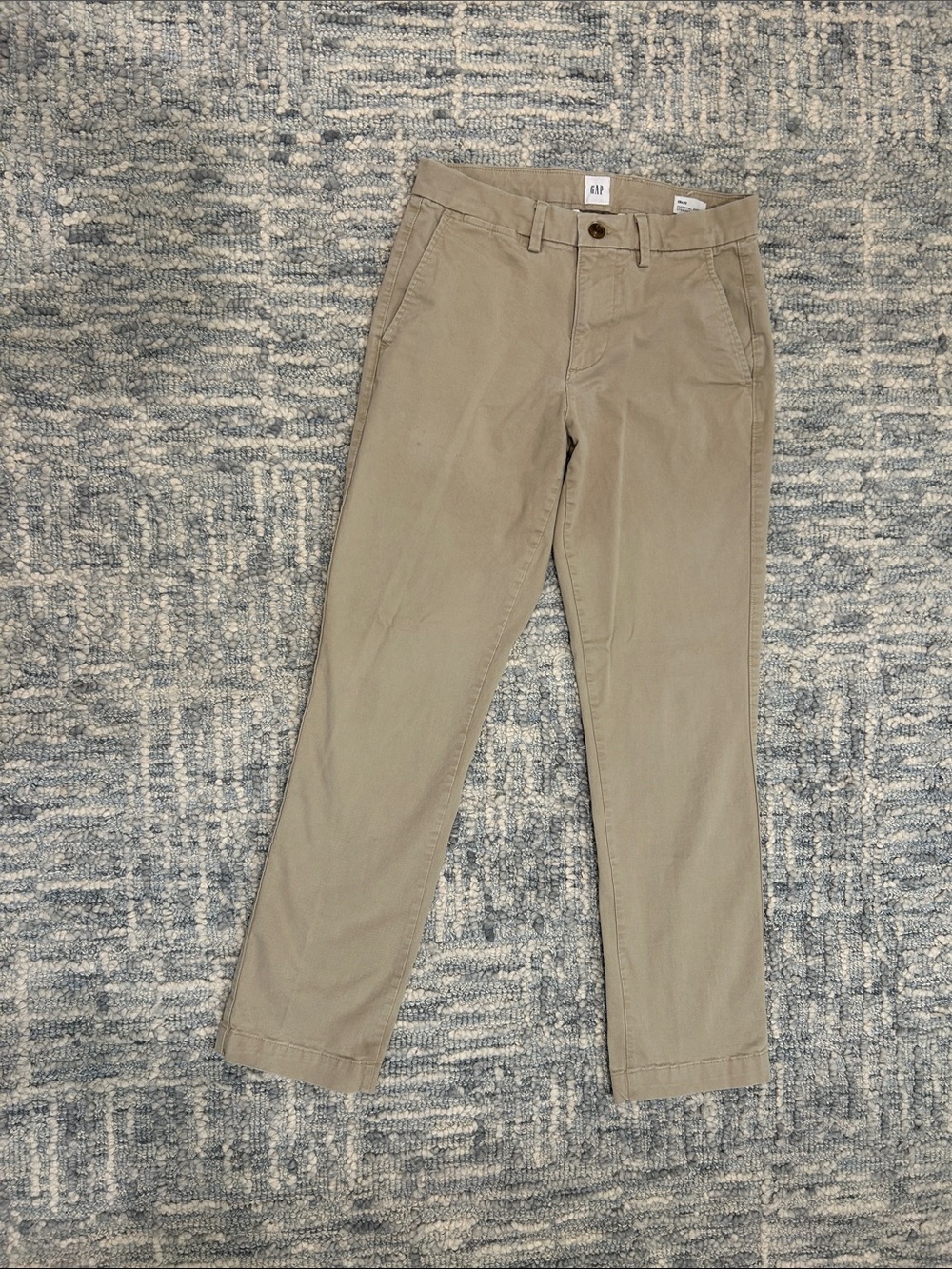 GAP Men's Tan Chino Pants - Straight Leg size 28 x 30